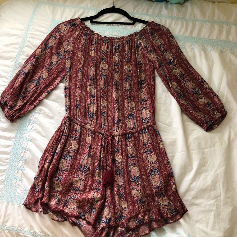 American Eagle Off the Shoulder Romper